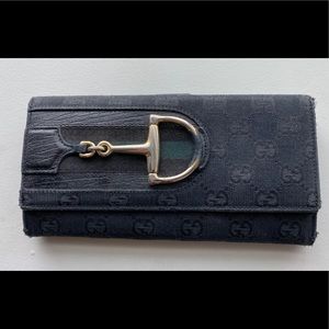 Gucci GG Horsebit long wallet